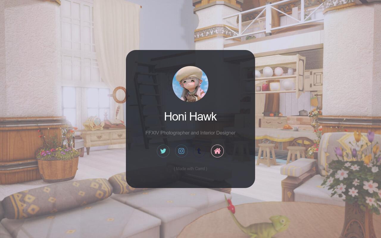 Carrd profile picture for @honi